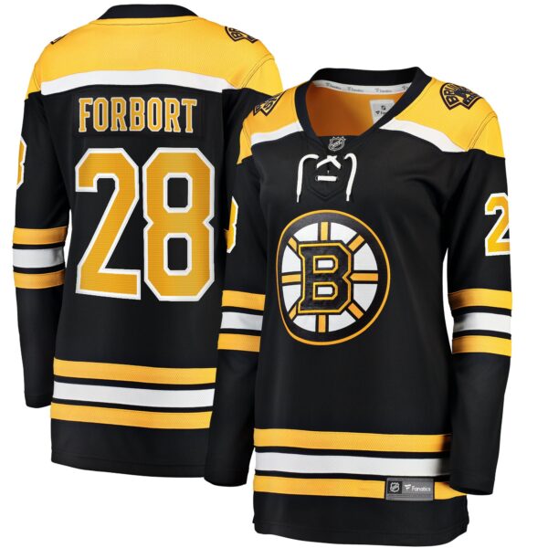 Derek Forbort Boston Bruins Fanatics Women's Home Breakaway Player Jersey - Black