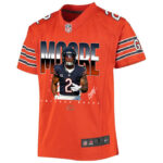 D.J. Moore 2 Signed Chicago Bears Alternate Game YOUTH Jersey - Orange