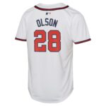 Matt Olson Atlanta Braves  Youth Home Limited Player Jersey - White