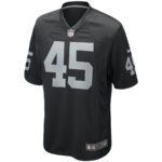 Marcel Reece 45 Las Vegas Raiders YOUTH Game Jersey - Black