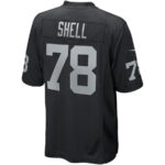 Art Shell 78 Las Vegas Raiders Men Game Retired Jersey - Black
