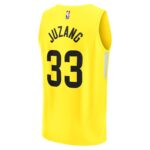Johnny Juzang Utah Jazz Fanatics Fast Break Replica Player Jersey - Icon Edition - Yellow
