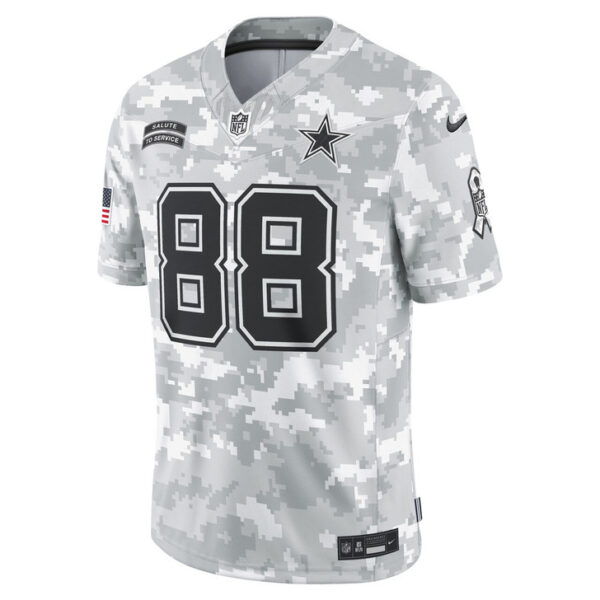 CeeDee Lamb Dallas Cowboys 2024 Salute to Service Limited Jersey - Arctic Camo