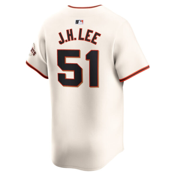 Jung Hoo Lee 51 San Francisco Giants Home Limited Men Jersey - Cream