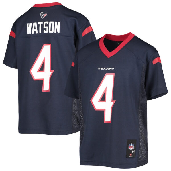 Deshaun Watson 4 Houston Texans YOUTH Jersey - Navy