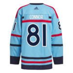 Kyle Connor 81 Winnipeg Jets Anniversary Primegreen Men Jersey - Light Blue
