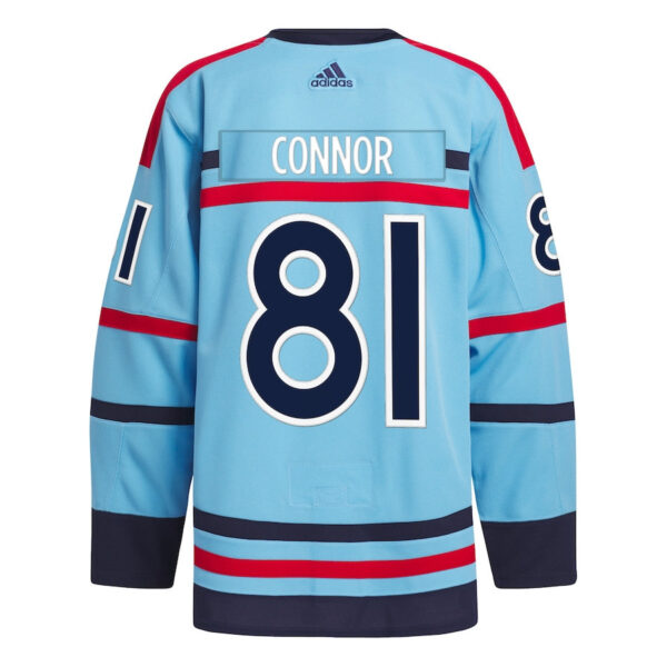 Kyle Connor 81 Winnipeg Jets Anniversary Primegreen Men Jersey - Light Blue