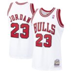 Michael Jordan Chicago Bulls Mitchell & Ness 1997/98 Hardwood Classics Authentic Jersey - White