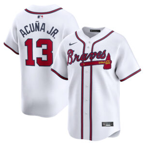 Ronald Acuu00c3u00b1a Jr. Atlanta Braves  Home Limited Player Jersey - White