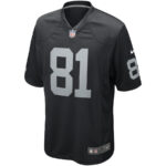 Tim Brown 81 Las Vegas Raiders Men Game Retired Jersey - Black