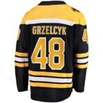 Matt Grzelcyk Boston Bruins Fanatics Team Home Breakaway Player Jersey - Black