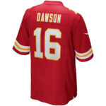 Len Dawson 16 Kansas City Chiefs Men Game Retired Jersey - Red