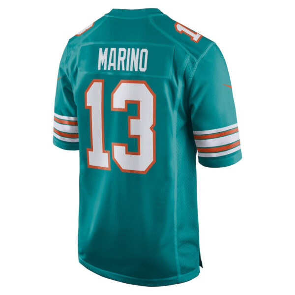 Dan Marino 13 Miami Dolphins Men Retired Jersey - Aqua