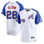 Matt Olson 28 Atlanta Braves City Connect Limited Men Jersey - White