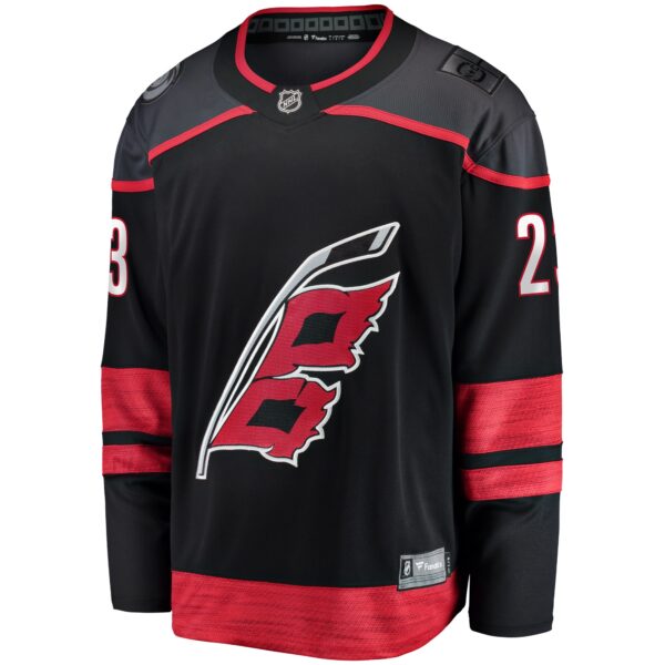 Stefan Noesen Carolina Hurricanes Fanatics Home Breakaway Player Jersey - Black