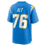Joe Alt Los Angeles Chargers 2024 First Round Pick Player Game Jersey - Powder Blue