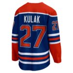 Brett Kulak Edmonton Oilers Fanatics Home Breakaway Player Jersey - Royal