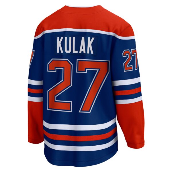 Brett Kulak Edmonton Oilers Fanatics Home Breakaway Player Jersey - Royal