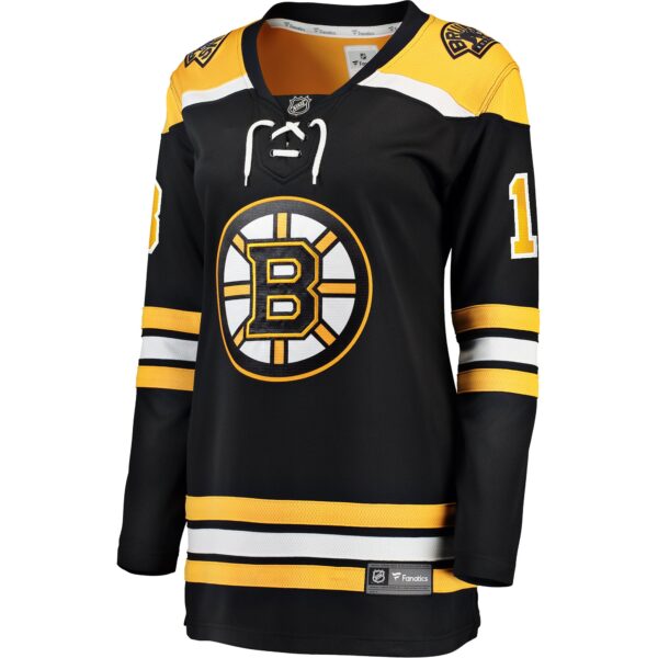 Pavel Zacha Boston Bruins Fanatics Women's Home Breakaway Player Jersey - Black