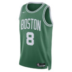 Kristaps Porzingis 8 Boston Celtics Unisex Swingman Jersey - Icon Edition - Kelly Green