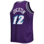 John Stockton Utah Jazz Mitchell & Ness Big & Tall Hardwood Classics 1996/97 Swingman Jersey - Purple