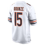Rome Odunze 15 Chicago Bears Game Men Jersey - White
