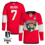 Dmitry Kulikov 7 Florida Panthers 2024 STANLEY CUP Final Home Breakaway Jersey - Men, Red