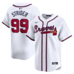 Spencer Strider Atlanta Braves  Home Limited Player Jersey - White