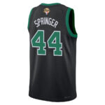 Jaden Springer 44 Boston Celtics 2024 FINALS PATCH Swingman Jersey - Statement Edition - Black