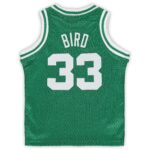 Larry Bird Boston Celtics Mitchell & Ness Infant 1985/86 Hardwood Classics Retired Player Jersey - Kelly Green