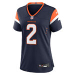 Patrick Surtain II 2 Denver Broncos Women Alternate Game Jersey - Navy