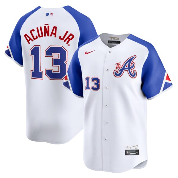 Ronald Acuu00c3u00b1a Jr. Atlanta Braves  City Connect Limited Player Jersey - White