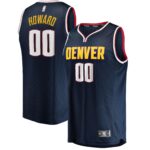 Markus Howard Denver Nuggets Fanatics 2021/22 Fast Break Replica Jersey - Icon Edition - Navy