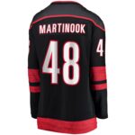 Jordan Martinook Carolina Hurricanes Fanatics Women's Home Breakaway Player Jersey - Black