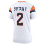 Patrick Surtain II 2 Denver Broncos Women Game Jersey - White