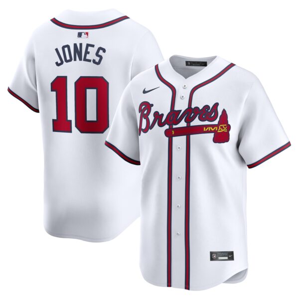 Chipper Jones Atlanta Braves  Home Limited Player Jersey - White