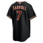 Corbin Carroll 7 Arizona Diamondbacks 2023 World Series Men Jersey - Black