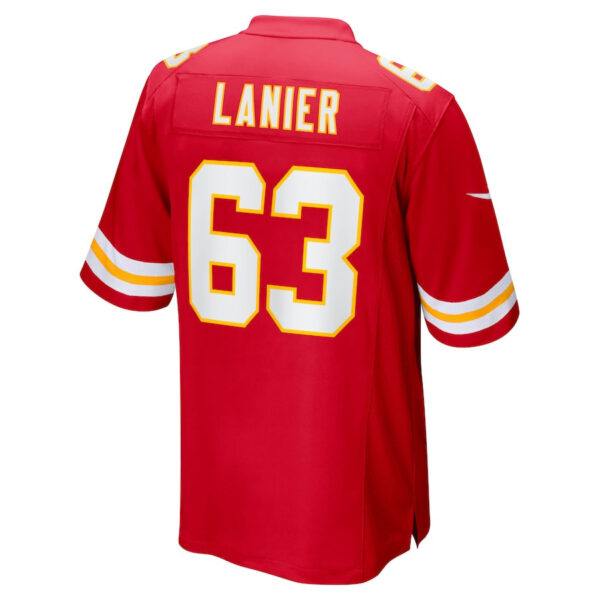 Willie Lanier 63 Kansas City Chiefs Men Retired Jersey - Red