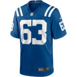 Danny Pinter 63 Indianapolis Colts Men Game Jersey - Royal