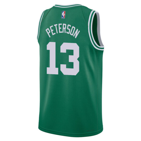 Drew Peterson 13 Boston Celtics 2024 FINALS CHAMPIONS Jersey - Icon Edition - Kelly Green