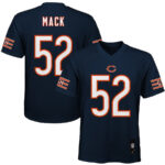 Khalil Mack 52 Chicago Bears YOUTH Jersey - Navy
