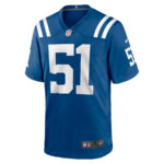 Kwity Paye 51 Indianapolis Colts Men Game Jersey - Royal