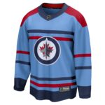 Winnipeg Jets Fanatics Anniversary Premier Breakaway Jersey - Light Blue