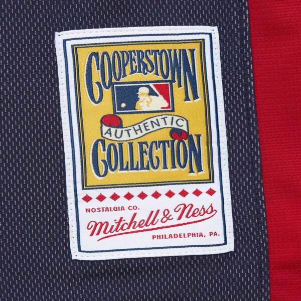 John Smoltz Atlanta Braves Mitchell & Ness Cooperstown Collection Mesh Batting Practice Jersey - Navy