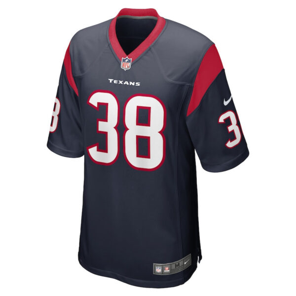 J.J. Taylor 38 Houston Texans Game Men Jersey - Navy