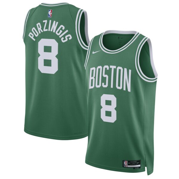 Kristaps Porzingis Boston Celtics  Unisex Swingman Jersey - Icon Edition - Kelly Green