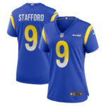 Matthew Stafford 9 Los Angeles Rams Women Game Jersey - Royal