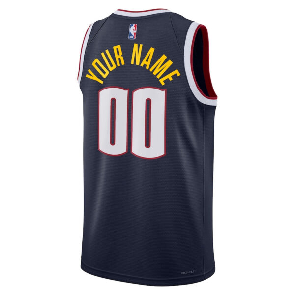 Denver Nuggets 2023/24 Icon Swingman Custom Men Jersey - Navy
