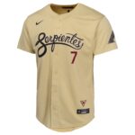 Corbin Carroll Arizona Diamondbacks  Youth City Connect Limited Player Jersey - Sand