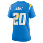 Cam Hart 20 Los Angeles Chargers Women's Game Jersey - Powder Blue
